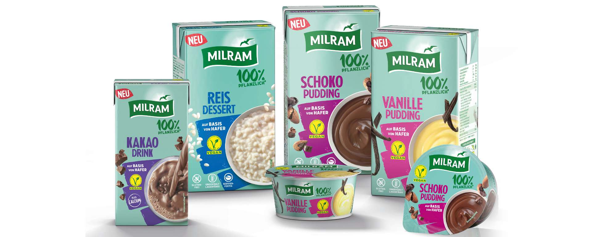DMK Group führt mit MILRAM vegane Produkte ein